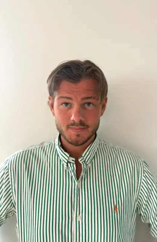 Porträtt av Kalle Lundberg
