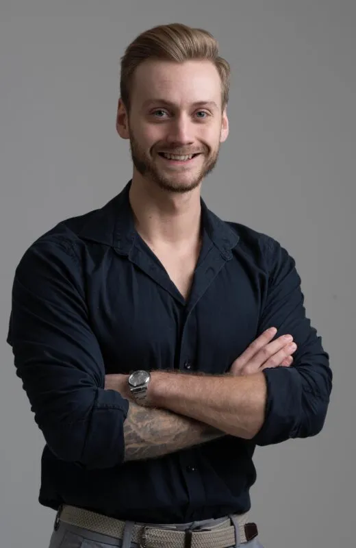 Porträtt av Max Hettne