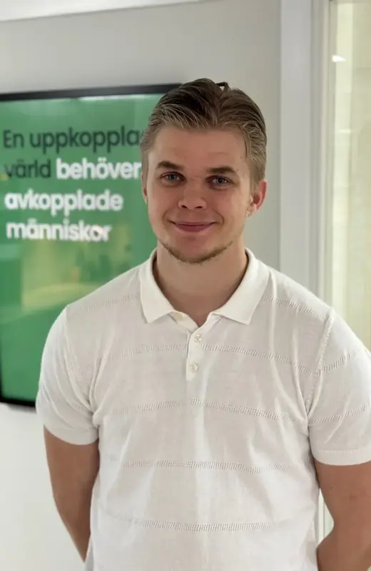 Porträtt av William Holmqvist